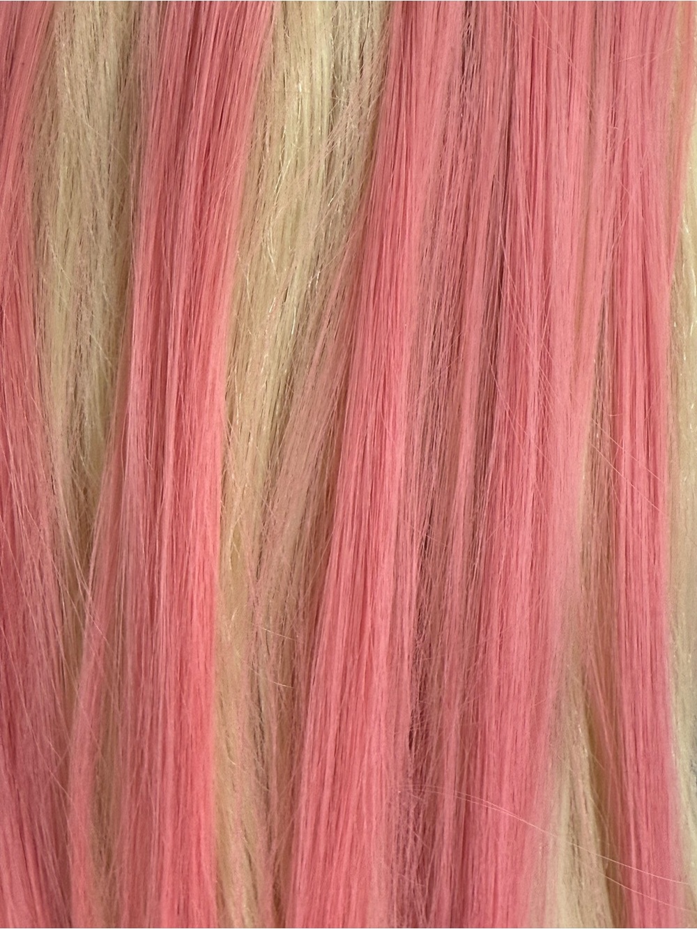 Pink Hair Extensions